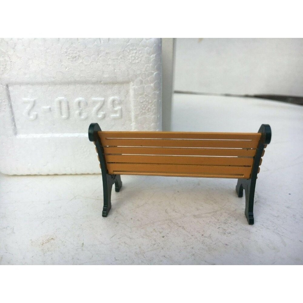 Dept 56 Wrought Iron Park Bench General Christmas Village Accessory - 1993 - Picture 5 of 7